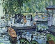 Pierre-Auguste Renoir La Grenouillere oil painting reproduction